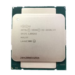 Процеcсор для сервера 00KG845 LENOVO Intel Xeon Processor E5-2650LV3 12C 1.8GHz 30MB Cache 2133MHz 65W
