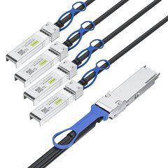 Кабель 100GBase QSFP to 4xSFP25G Passive Copper Splitter Cable, 1m