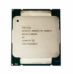 Процесор для сервера 00FK649 LENOVO Intel Xeon Processor E5-2690V3 12C 2.6GHz 30MB Cache 2133MHz 135W