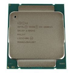 Процеcсор для сервера Intel E5-2680V3 2.50GHz 12C 30M 120W 2.5GHz 2133MHz 30MB