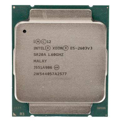 Процеcсор для сервера 00KA070 LENOVO Intel Xeon Processor E5-2603V3 6C 1.6GHz 15MB Cache 1600MHz 85W