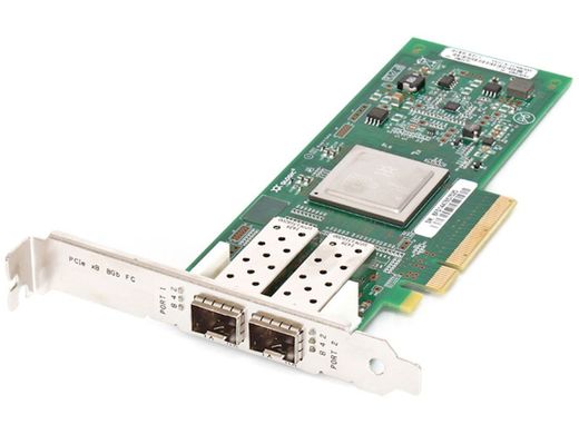 Мережева карта AH401A HP QLOGIC 82Q 8GB DUAL PORT PCI-E FC HBA